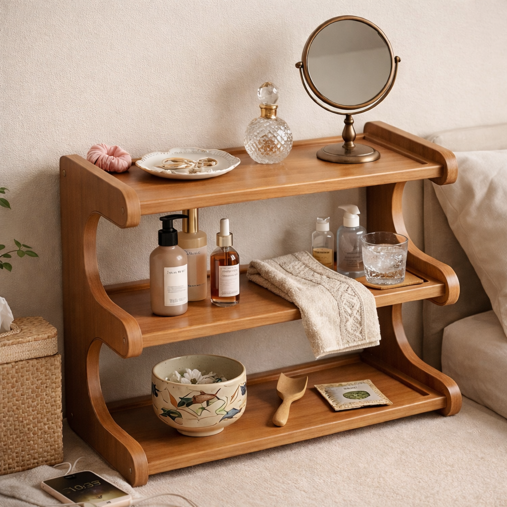 Brineliacosh® 3-Tier Wooden Desktop Organizer Shelf