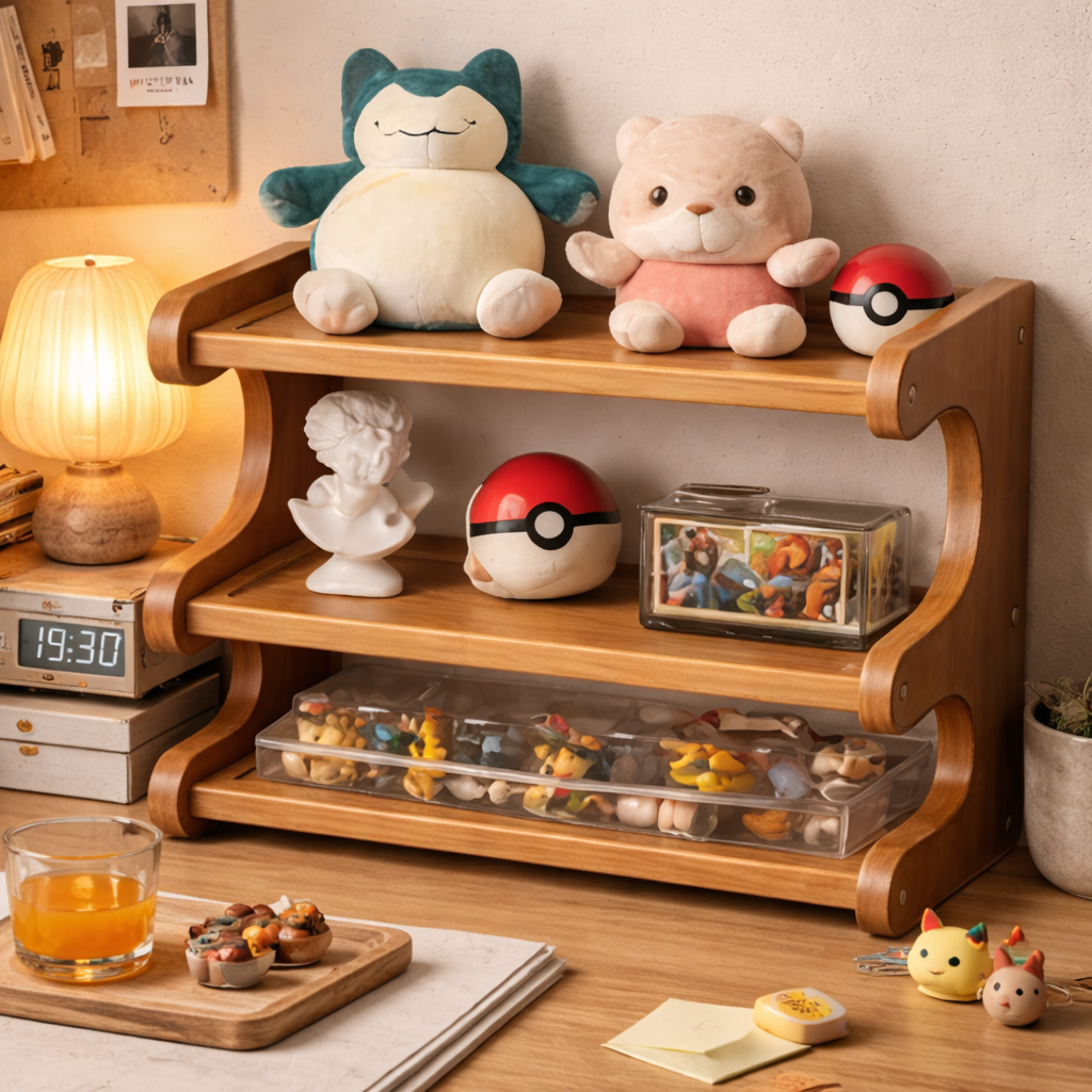 Brineliacosh® 3-Tier Wooden Desktop Organizer Shelf
