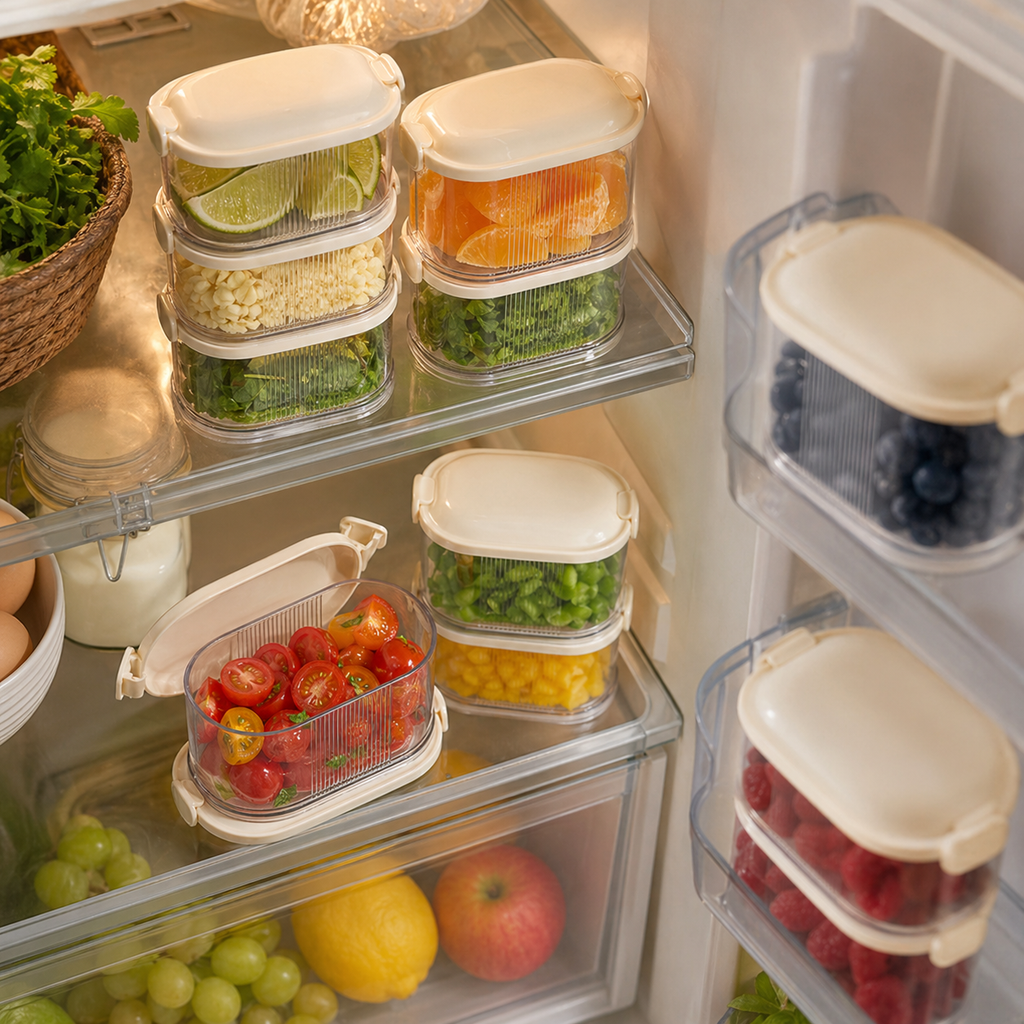 Brineliacosh® Multi-Layer Stackable Spice Organizer with Moisture Protection